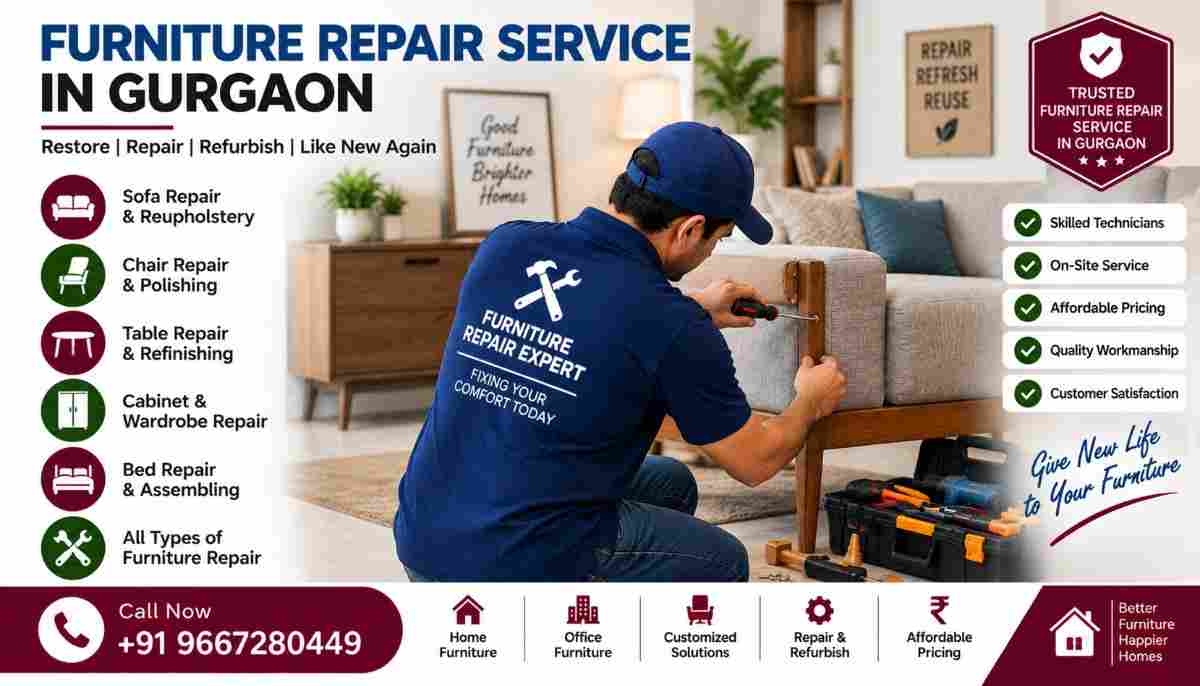 Furniture Repair Service in Gurgaon