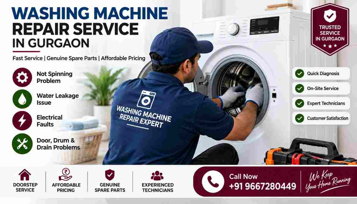 Washing Machine Repair Service in Gurgaon